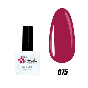 Гель-лак №75 бордово-сливовий Nails Molekula 11 мл