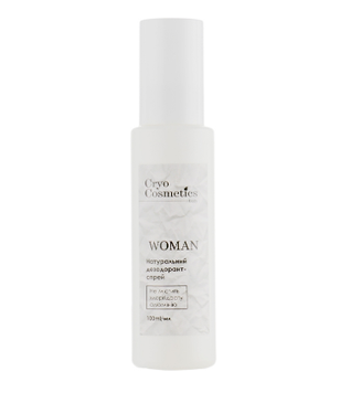 Натуральный женский дезодорант-спрей WOMAN Cryo Cosmetics, 100 мл