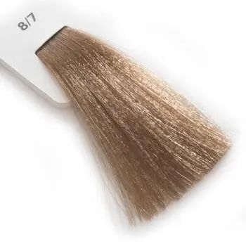 Крем-краска Lisap LK Cream Color OPC 8/7 светлый блондин бежевый 100 мл