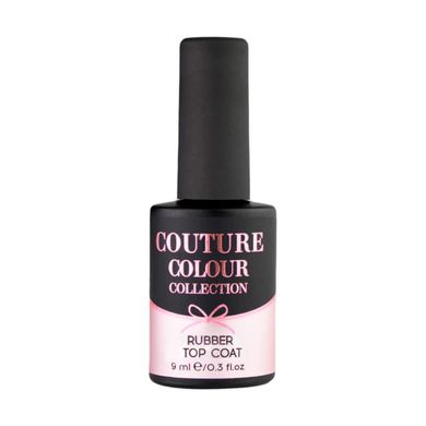 Закріплювач для гель-лаку Couture Colour Rubber Top Coat 9 мл