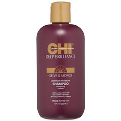 Зволожувальний шампунь для пошкодженого волосся CHI Deep Brilliance Olive & Monoi Optimum Moisture Shampo 355 мл
