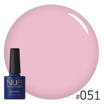 Гель-лак для нігтів NUB 051 Grunge And Tenderness 8 мл