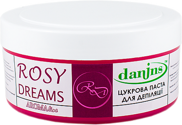 Парфумована цукрова паста для депіляції "Рожеві мрії", екстра Danins Rosy Dreams Sugar Paste Extra 400 г